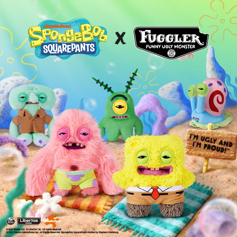 Phone Accessories Charms - Originale Fuggler SpongeBob Patrick Portachiavi Borsa