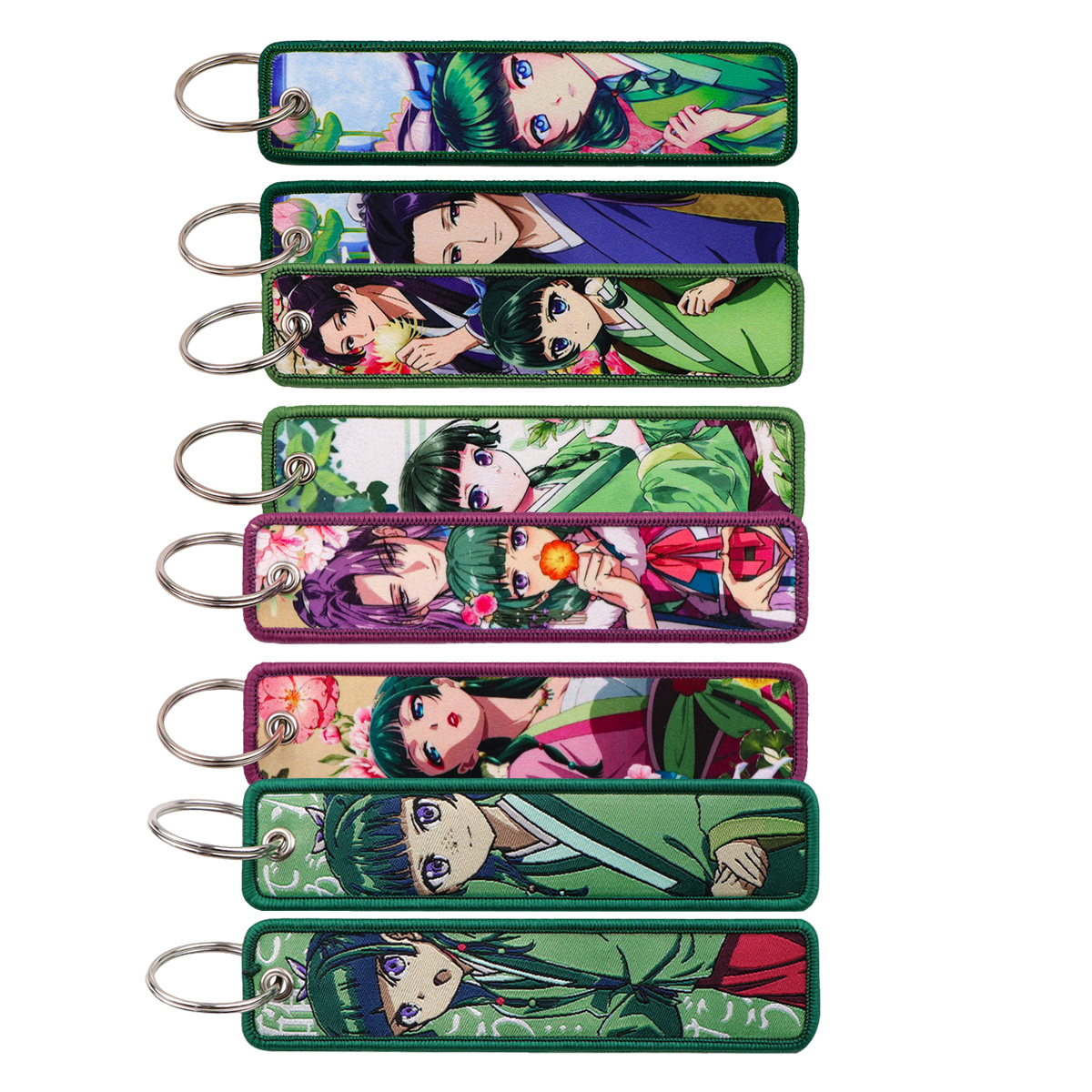 Phone Accessories Charms - 1 pezzo di portachiavi ricamato con