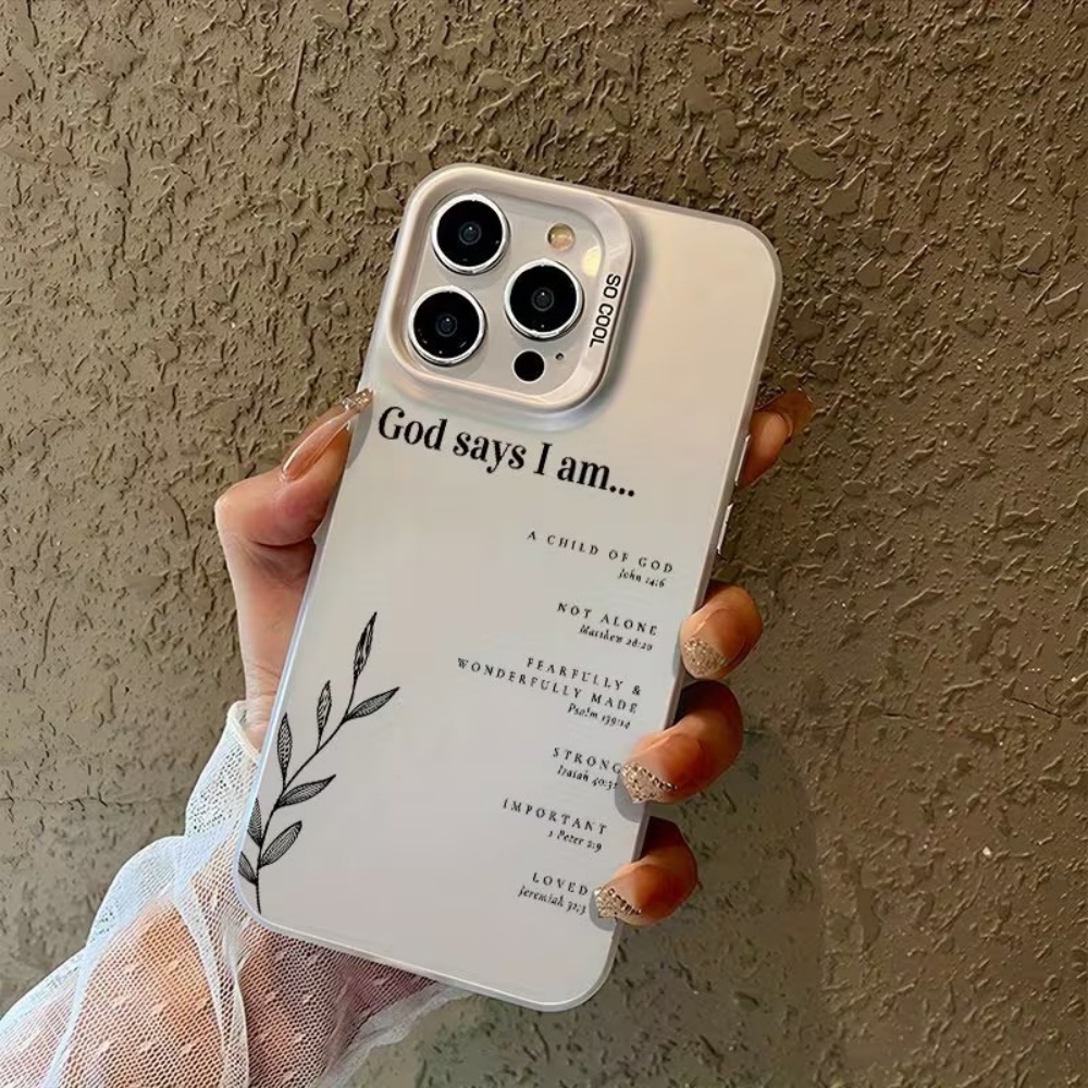 Xo Phone Accessories - Cover per iPhone con Versetto Cristiano