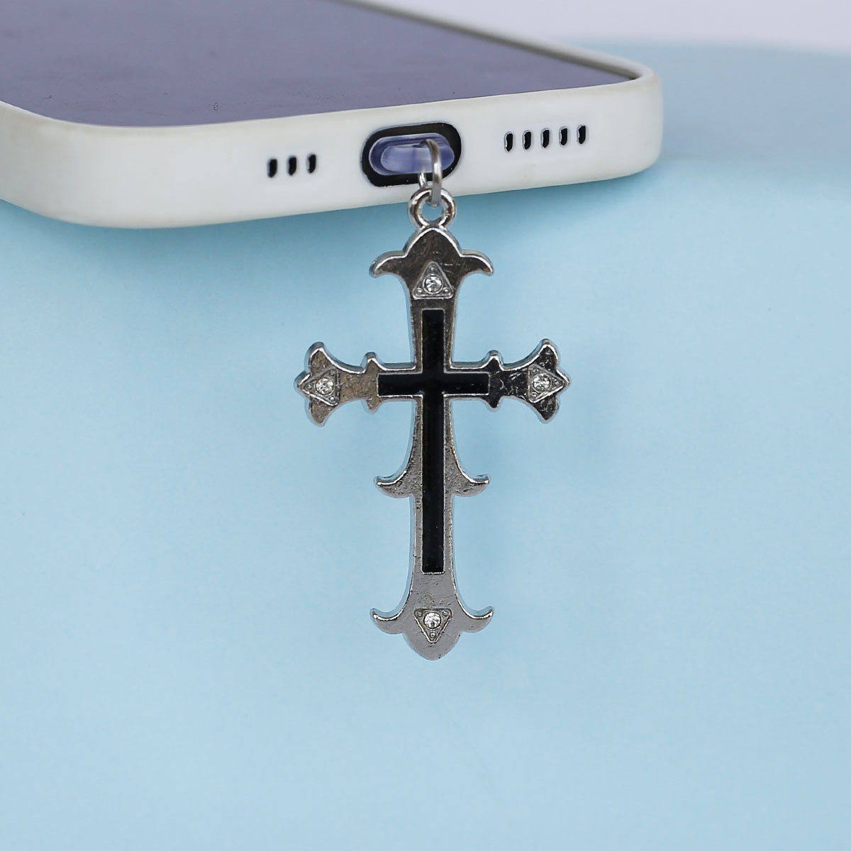 1 pz. Ciondolo a croce in cris - Phone Accessories For Boys recensione e prezzo