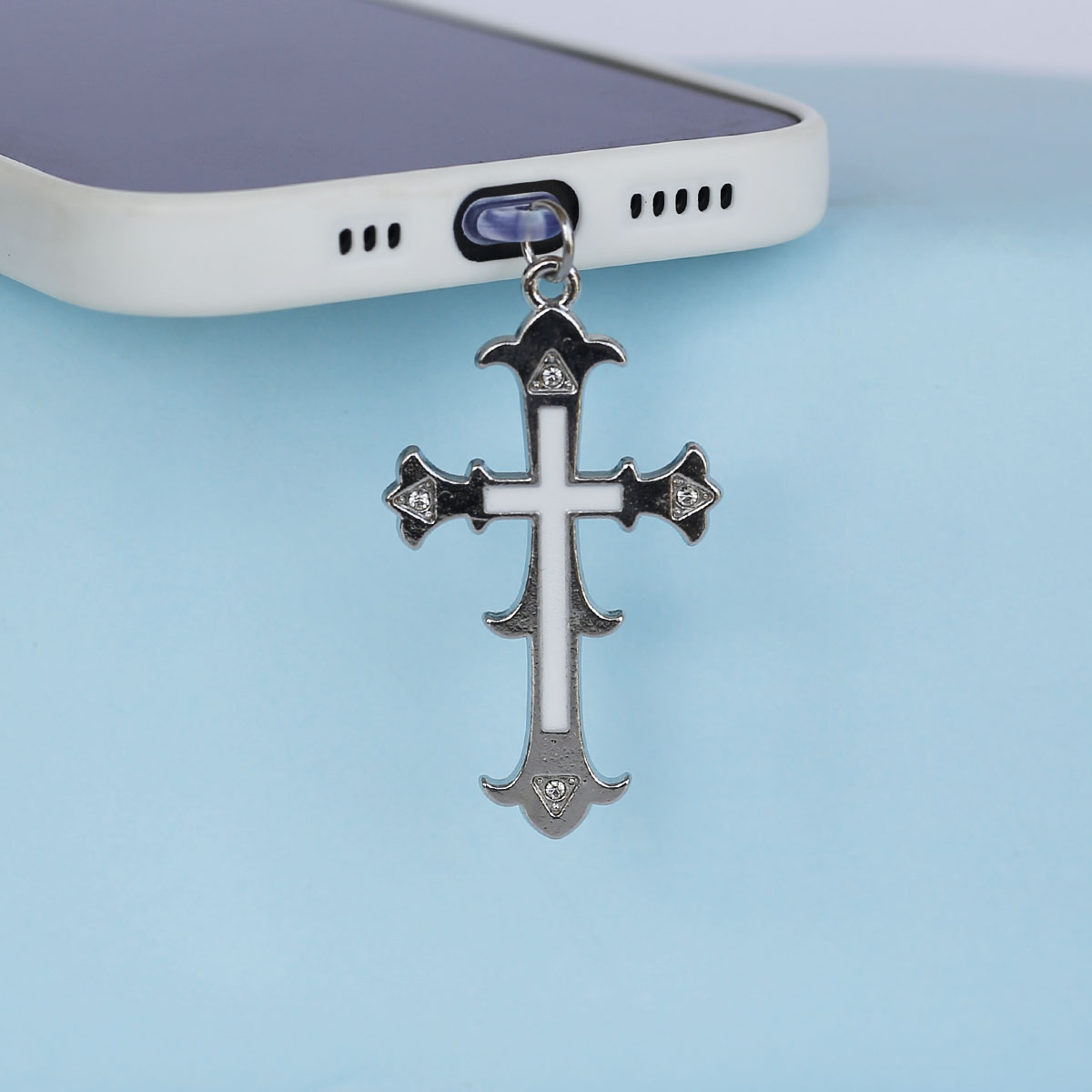 1 pz. Ciondolo a croce in cris - Phone Accessories For Boys recensione e prezzo