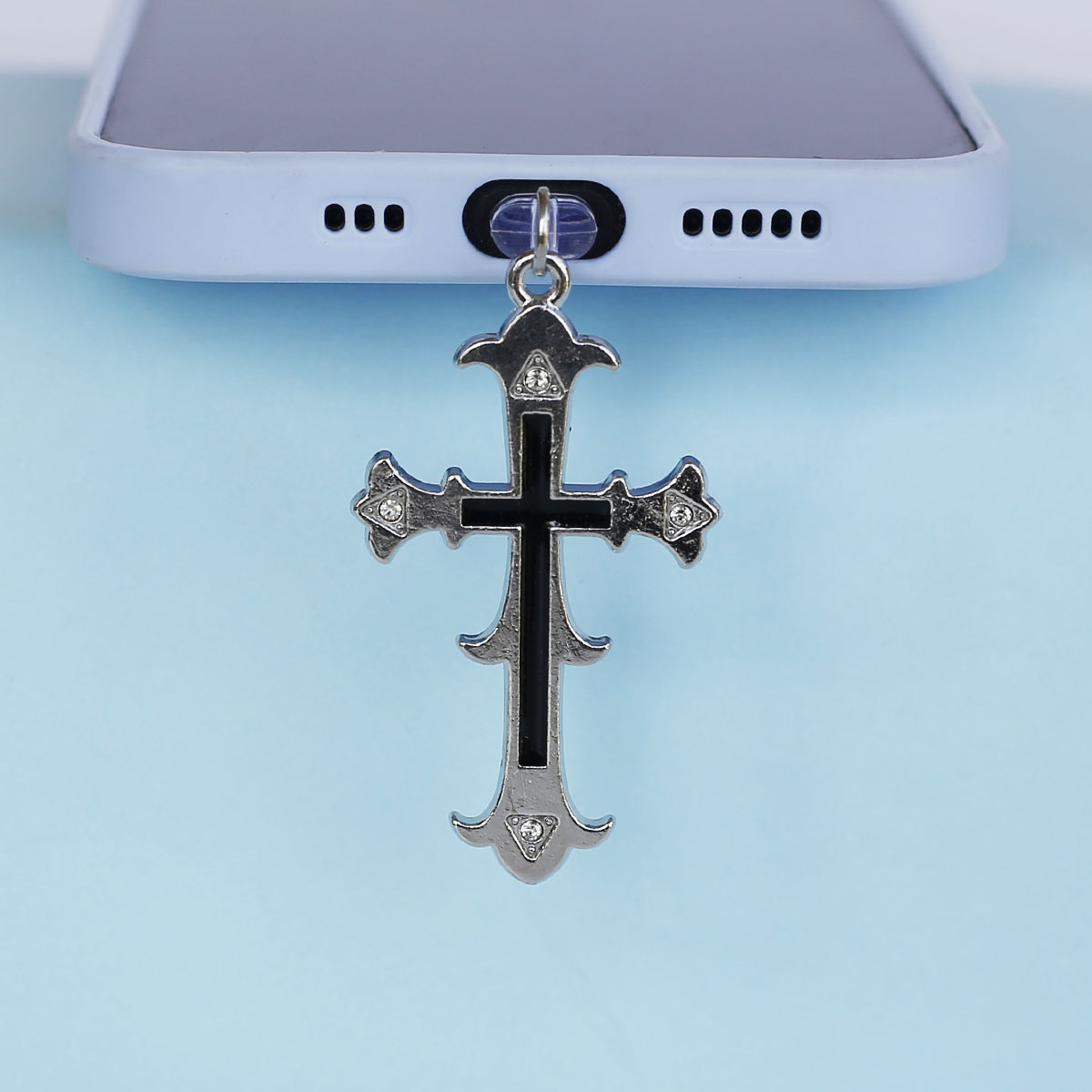 1 pz. Ciondolo a croce in cris - Phone Accessories For Boys recensione e prezzo