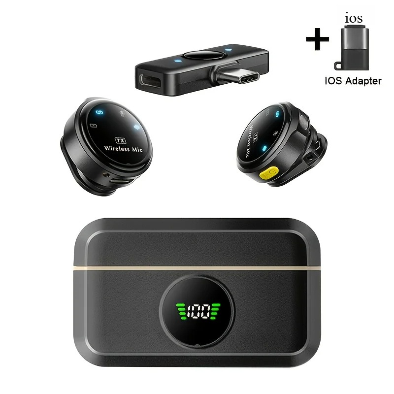 Microfono Lavalier Wireless pe - Type C Adapter recensione e prezzo