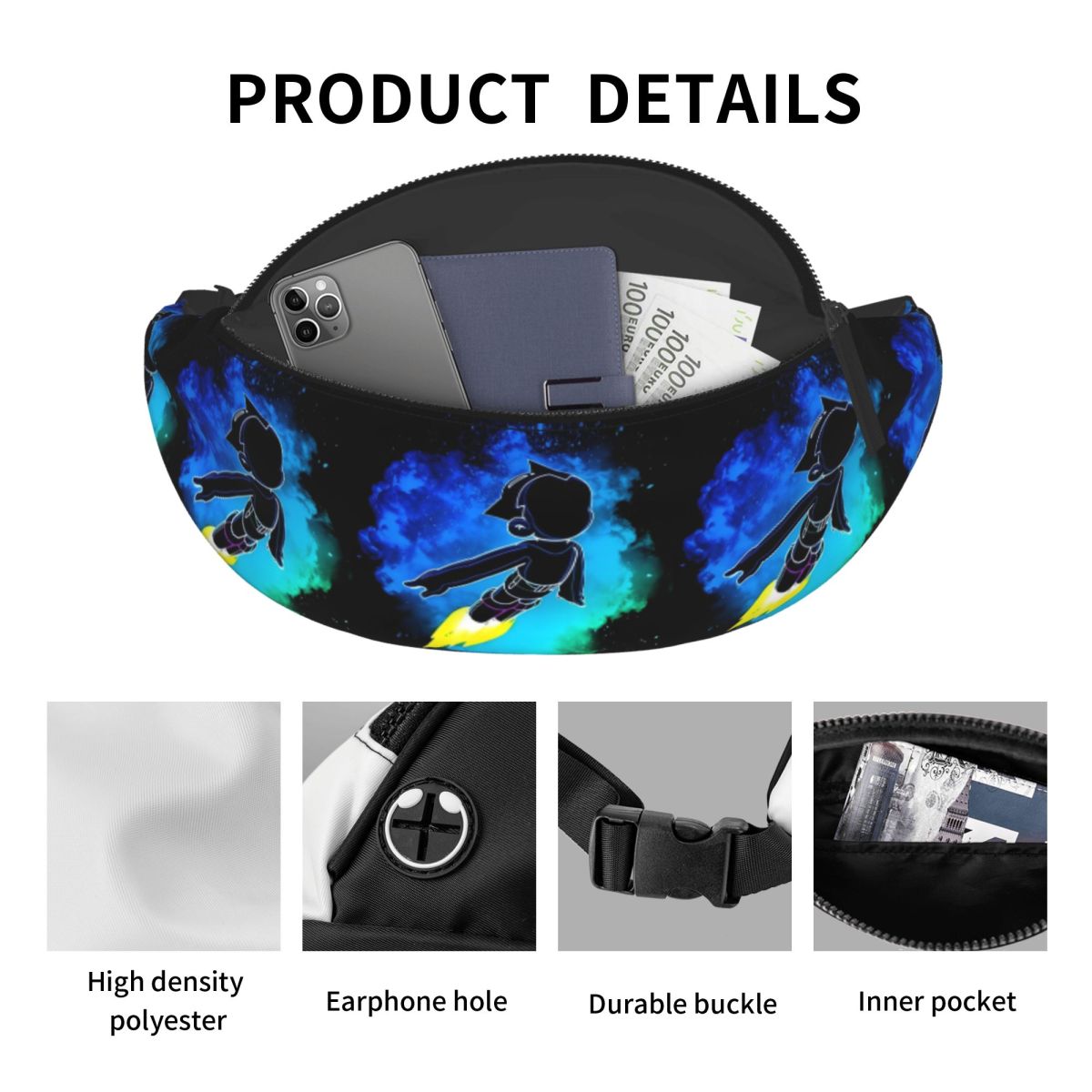 Marsupio Personalizzato Anime  - Phone Accessories For Boys recensione e prezzo