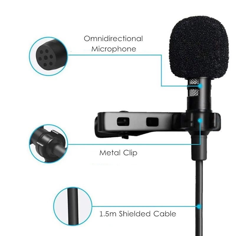 Mini microfono lavalier portat - Type C Adapter recensione e prezzo